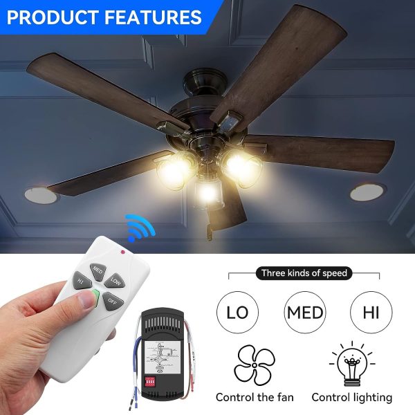 CeilingBreeze Ceiling Fan Remote for 53T - Image 2