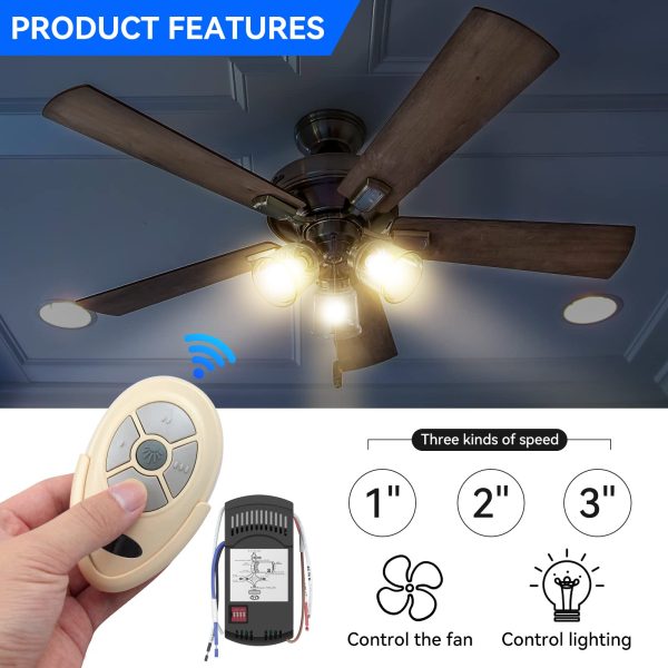 CeilingBreeze Ceiling Fan Remote for 35T - Image 3