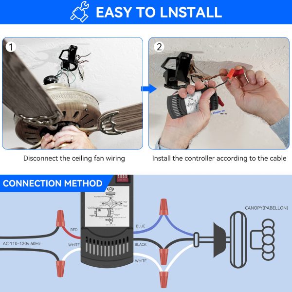 CeilingBreeze Ceiling Fan Remote for 35T - Image 5