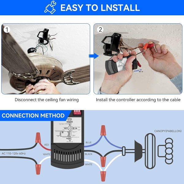 CeilingBreeze Ceiling Fan Remote for 53T - Image 5