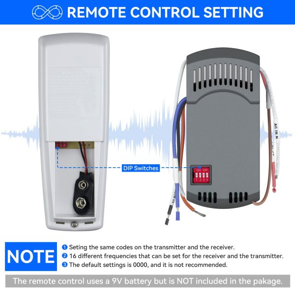 CeilingBreeze Ceiling Fan Remote for UC7078T - Image 4